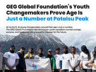 GEG Global Foundation's Youth Changemakers Prove Age Is Just a Number at Patalsu Peak