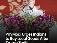 Pm Modi Urges Indians to Buy Local Goods After Trump’s Tariffs