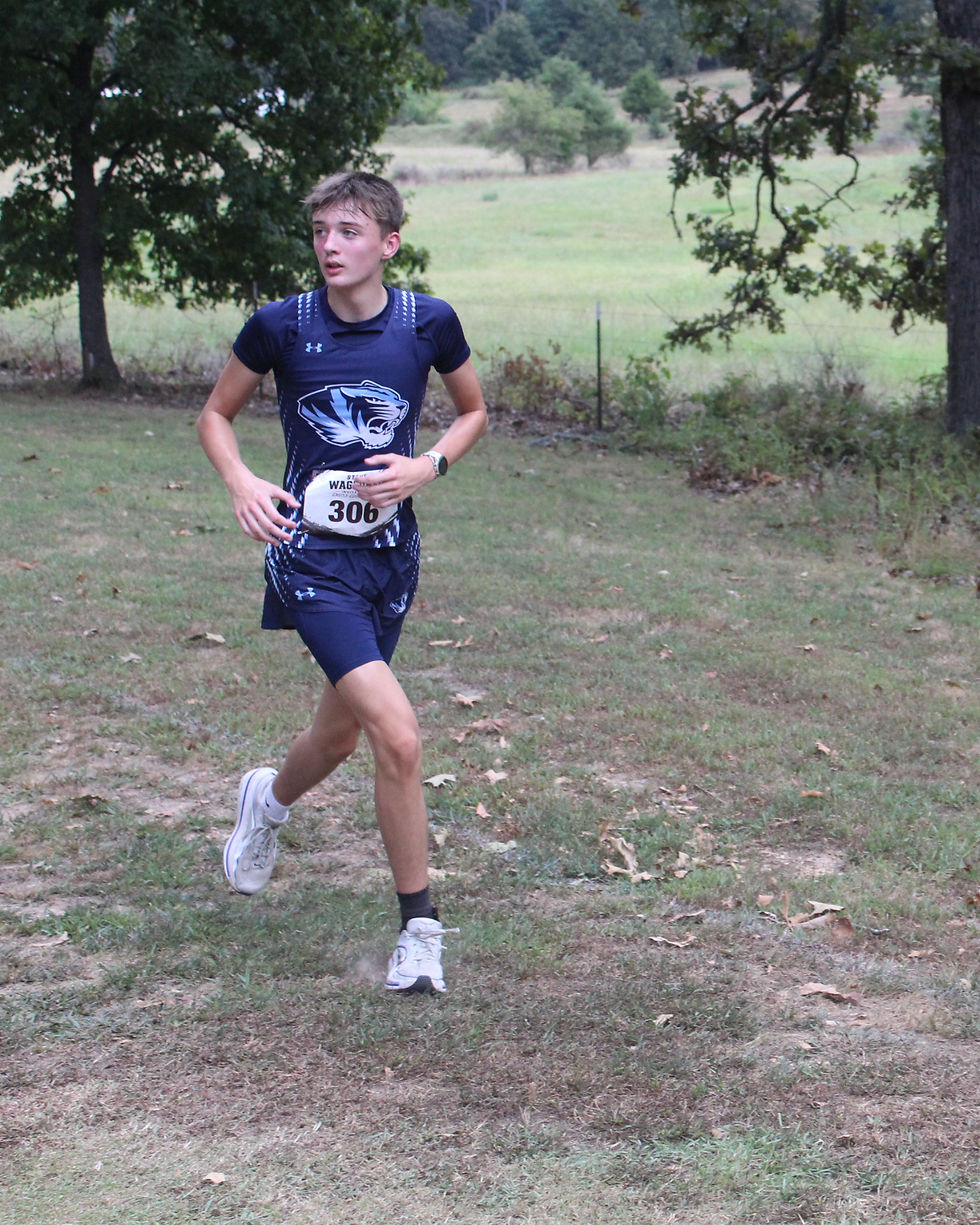 Wesley Dooley was the top boys finisher for Salem