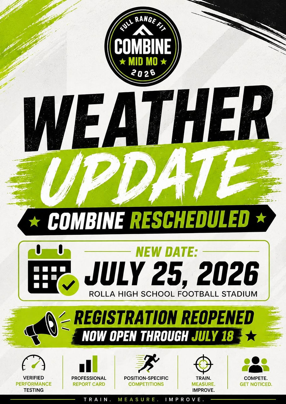 Full Range Fit Football Combine - Rescheduled!
