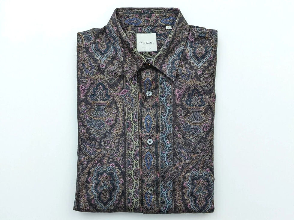 Paul Smith Men's Mainline Paisley Print Shirt