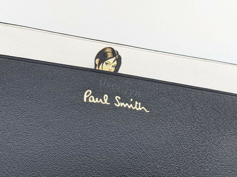Thumbnail: Paul Smith 70s' Call Centre Naked Lady Card Holder Case Wallet close front view