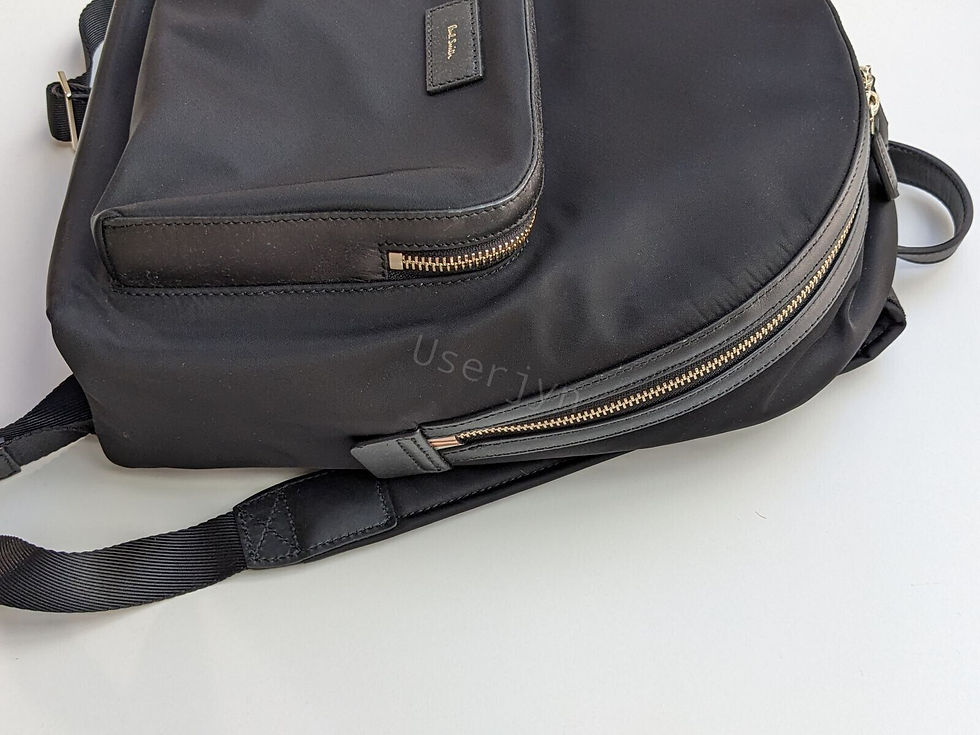 縮圖：Paul Smith women's signature stripe tab backpack rucksack side