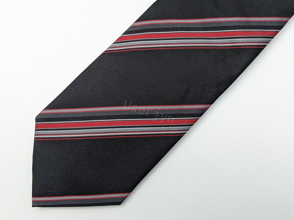 Thumbnail: Paul Smith For Manchester United Classic Signature Stripe Tie close view