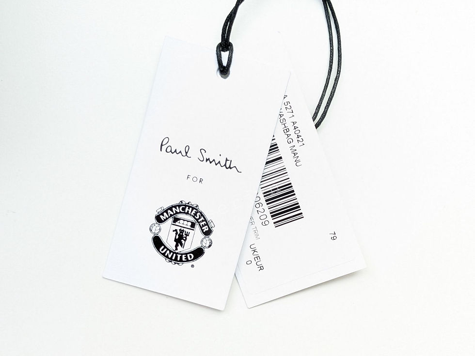縮圖：Paul Smith for the Manchester United Vintage Rosette Wash Bag with tags