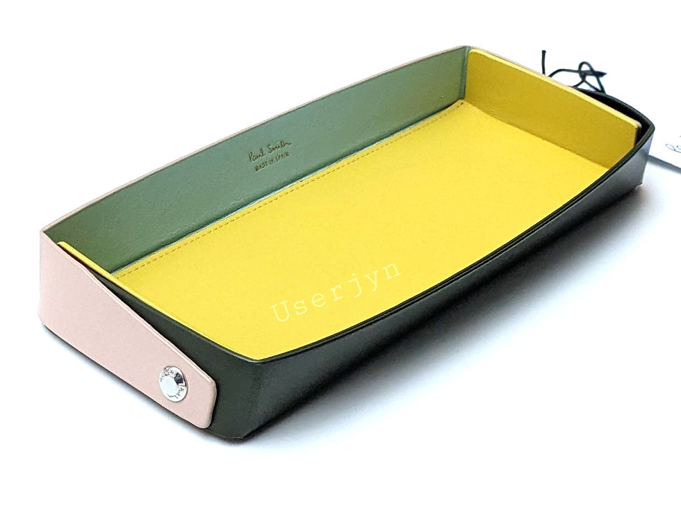 Paul Smith BNWT Large Colour Block Leather Tray RRP: £160