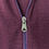 縮圖：Paul Smith Men's Artist Stripe Burgundy Wool Zip Cardigan Sweater zip view