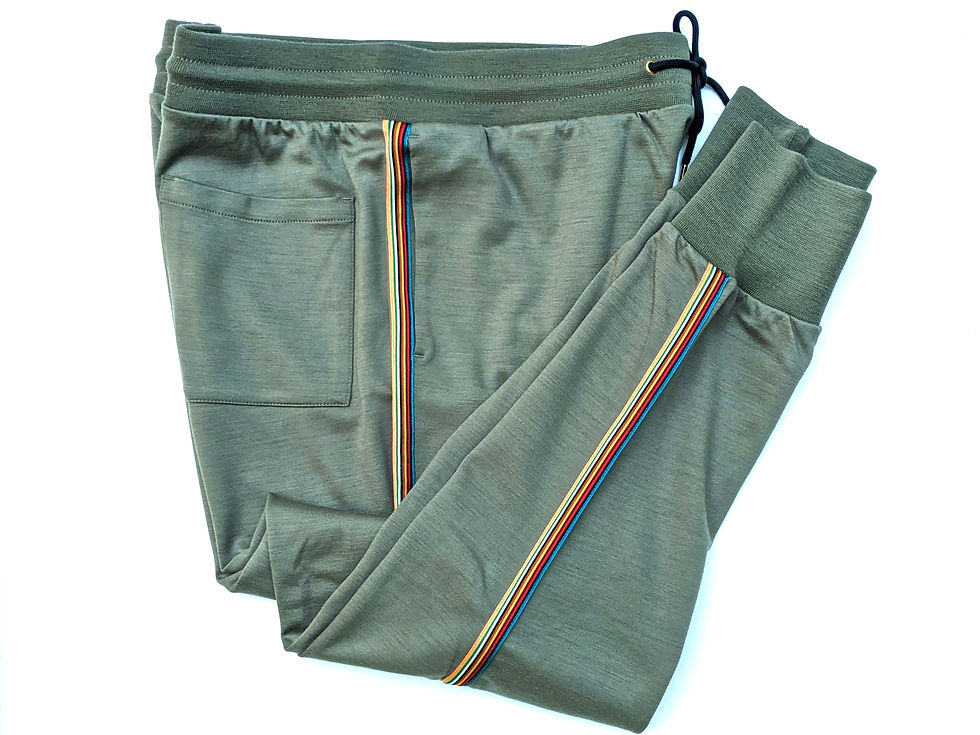 縮圖：Paul Smith Men’s Mainline Artist Stripe Taped Seam Wool Joggers Sweatpants |£375
