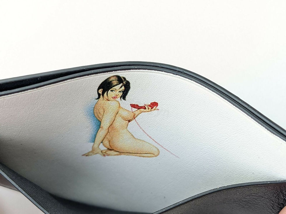 Paul Smith 70s' Call Centre Naked Lady Card Holder Case Wallet