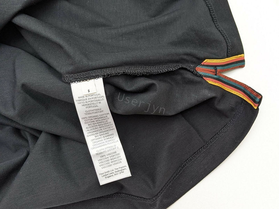 縮圖：Paul Smith Men's  50th Anniversary Spaghetti Pocket T-shirt with labels