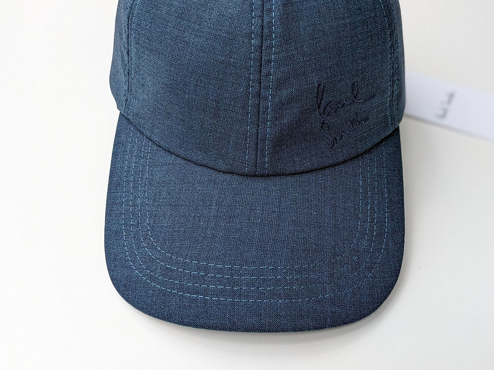 Thumbnail: Paul Smith Men’s Parrot Embroidered Blue Wool Baseball Cap BNWT Mainline Hat