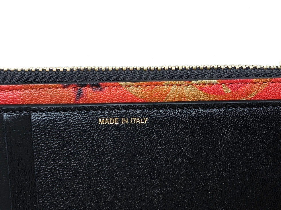 Thumbnail: Paul Smith Men's Palm Tree Sunset Zip Card Holder Coin Wallet RRP: £170