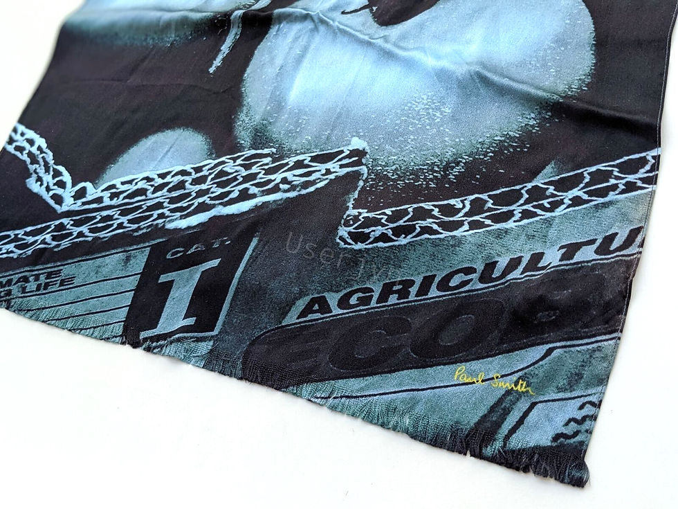 Thumbnail: Paul Smith T-shirt with agriculture and eco pattern