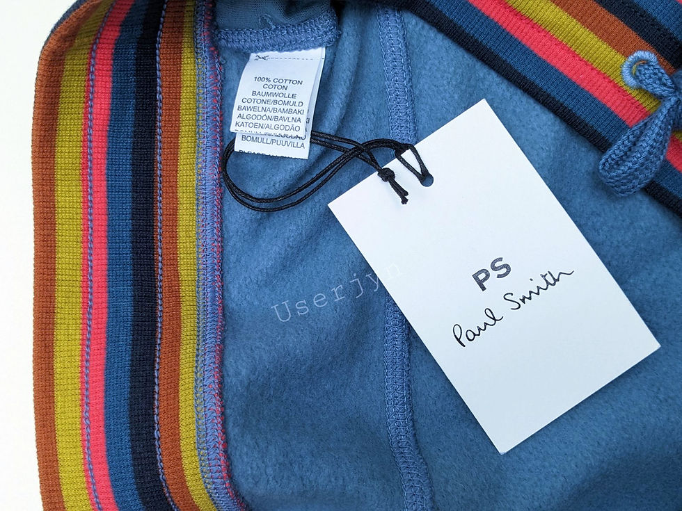 Thumbnail: Paul Smith Men's Artist Stripe Waist Lounge Pants with a tag