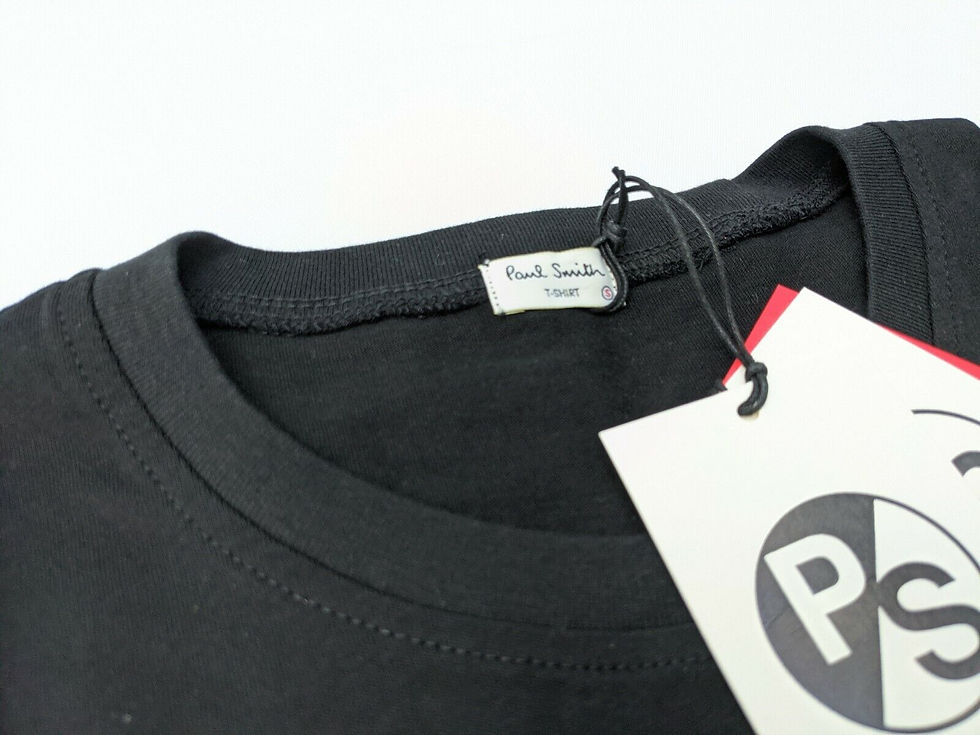 縮圖：Paul Smith Men's Zebra Head Portrait T-shirt in black with tags