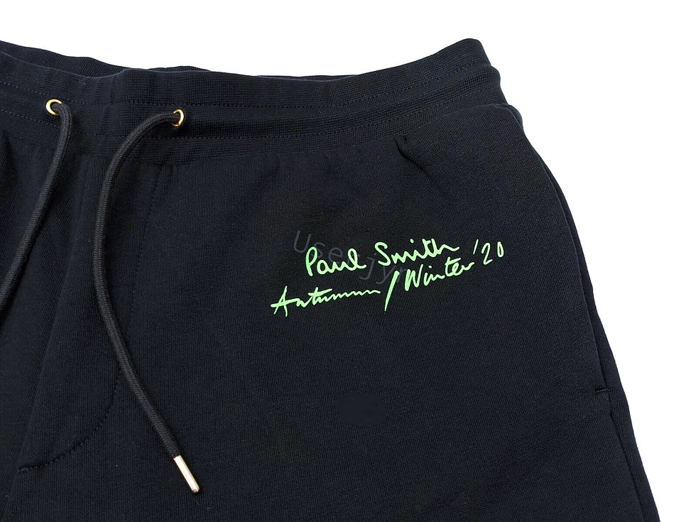 Thumbnail: Paul Smith Autumn/Winter '20 embroidery on dark fabric