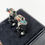 縮圖：Paul Smith Signature Stripe 3D Mini Cufflinks close front view