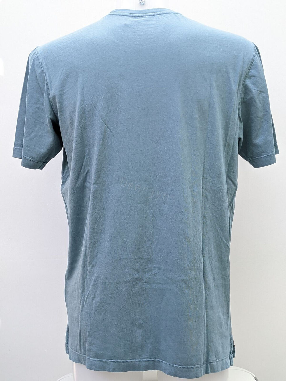 縮圖：Paul Smith Men's Abstract Rustic Red Dino Mute Blue T-shirt back view