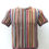 Thumbnail: Colorful striped shirt with short sleeves, vertical pattern, and various colors. Userjyn