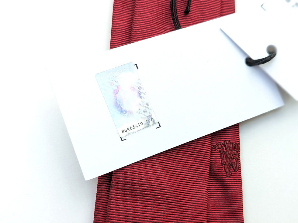 Thumbnail: Paul Smith x Manchester United Red Devil Silk Narrow Tie BNWT Rare Made in UK