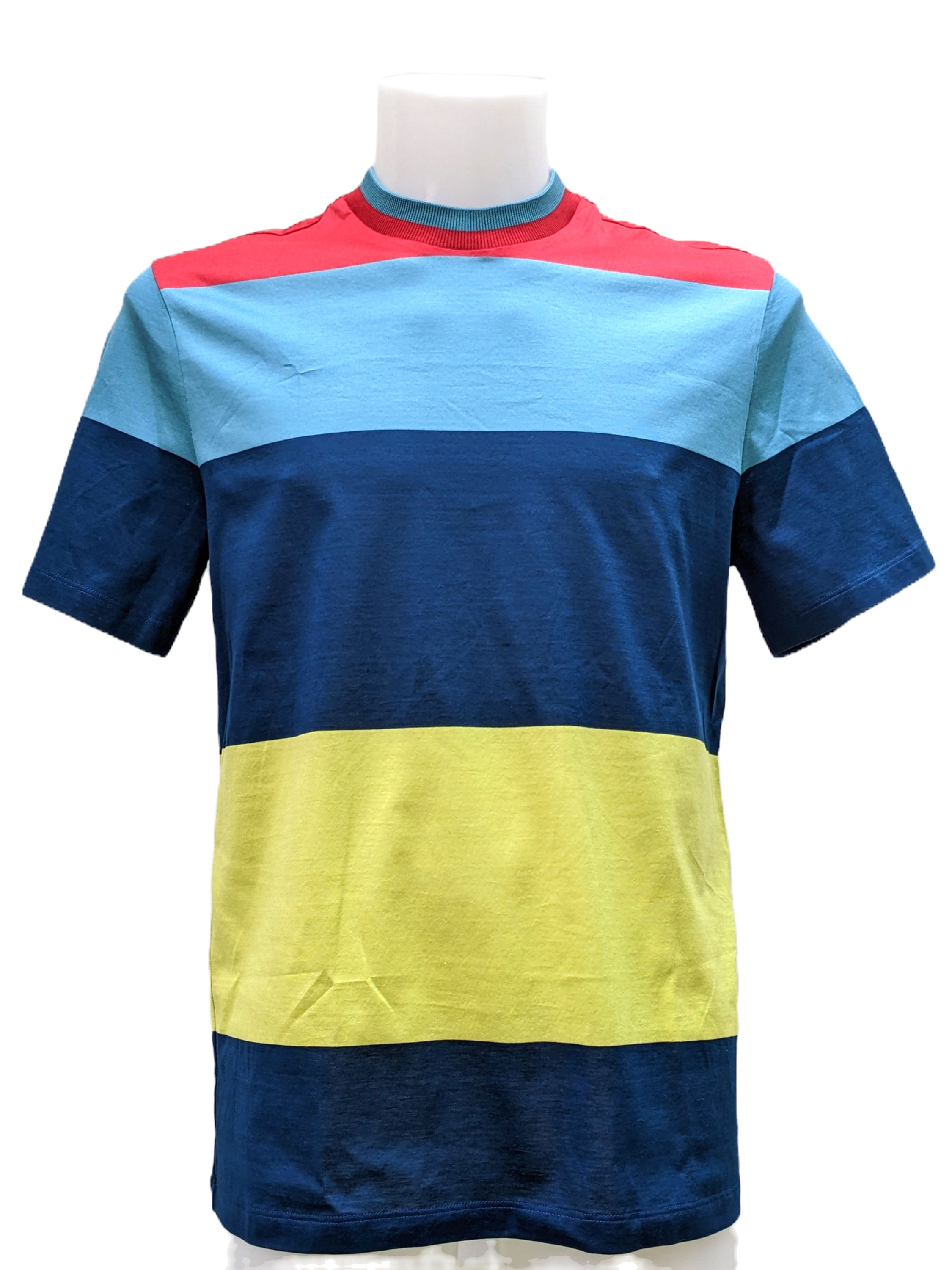 Paul Smith Men’s Mainline Colour Block T-Shirt Size M BNWT Made In Italy | £150