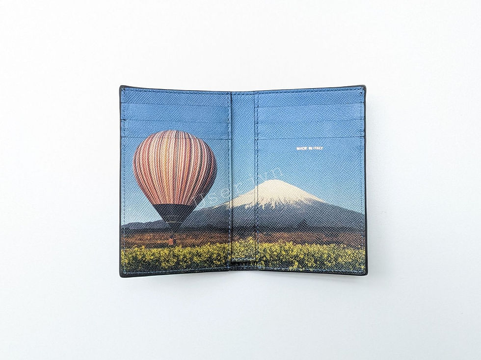 縮圖：Paul Smith Signature Stripe Balloon Fuji Leather Credit Card Wallet