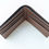 縮圖：Paul Smith Men's Brown Signature Stripe Woven Brown Leather Billfold Wallet top view