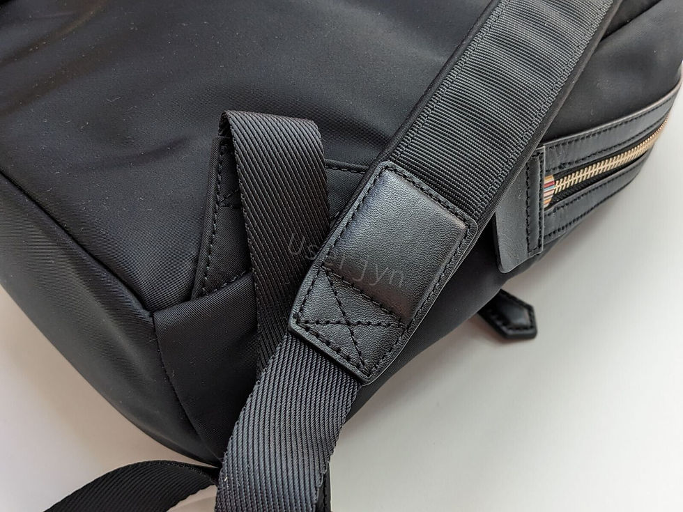 縮圖：Paul Smith women's signature stripe tab backpack rucksack adjustable straps
