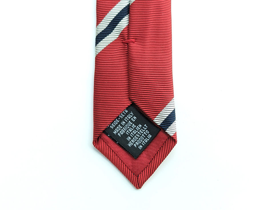 縮圖：Paul Smith x Manchester United 2013 Signature Stripe Silk Tie BNWT Ultra Rare