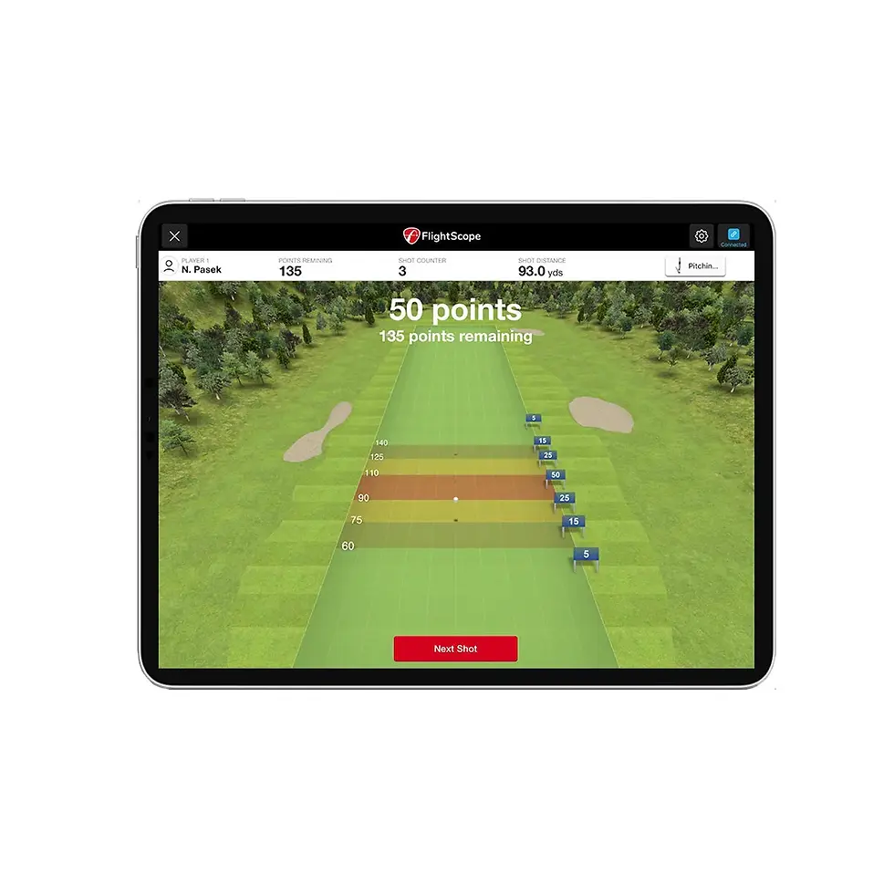Thumbnail: Flightscope Mevo Mini Portable Golf Launch Monitor