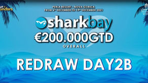 I 684 squali fanno esplodere il montepremi di Sharkbay, al Day2B è tempo di redraw