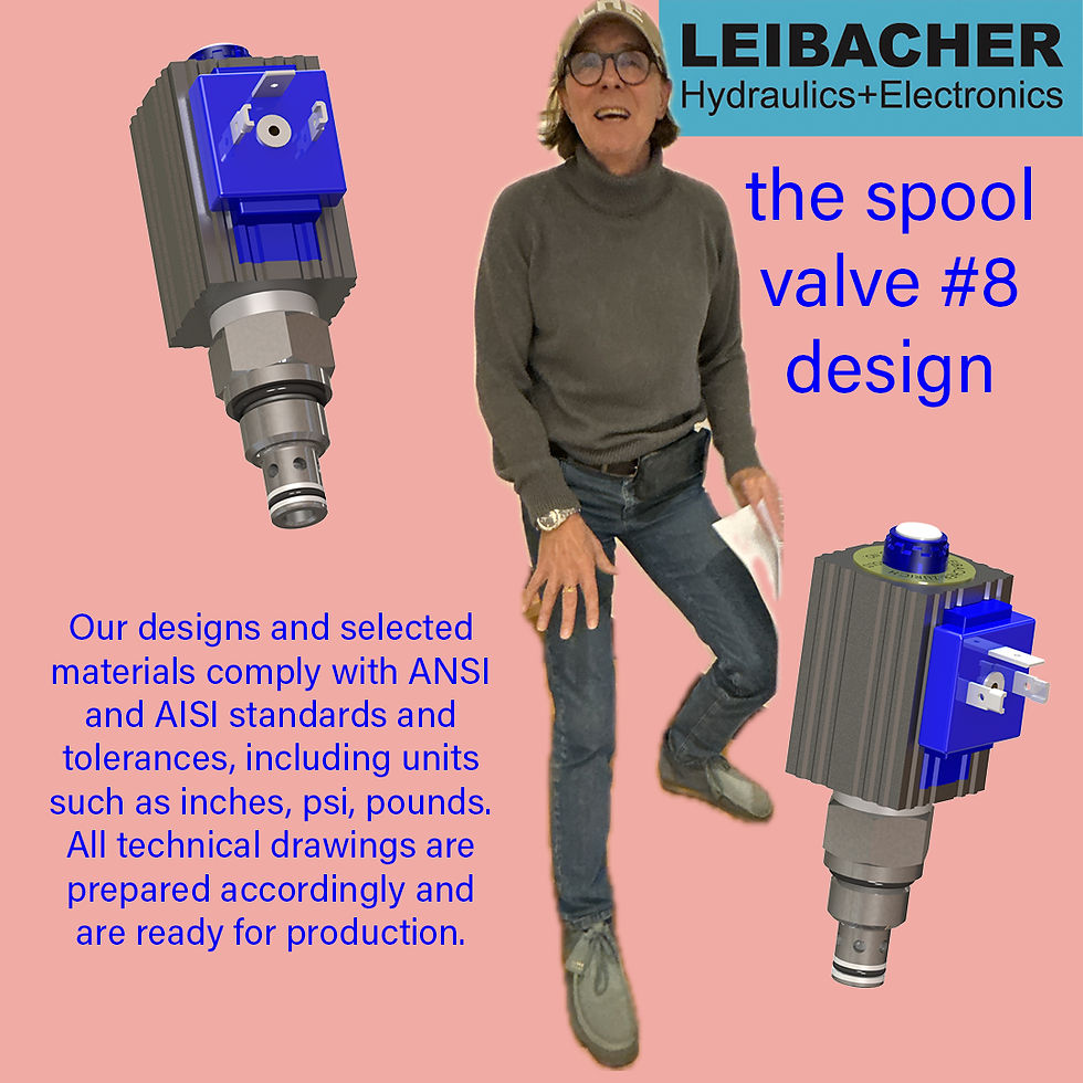 Zurich, place of design & engineering in Hydraulics. ❤️Valve & Solenoid design in ANSI & AISI Standards and Tolerances❤️