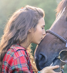 Girl with Horse