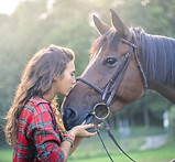Femme et cheval