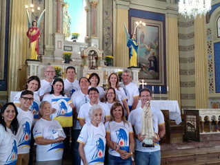 Mais uma paróquia recebe a visita da comissão do Centenário