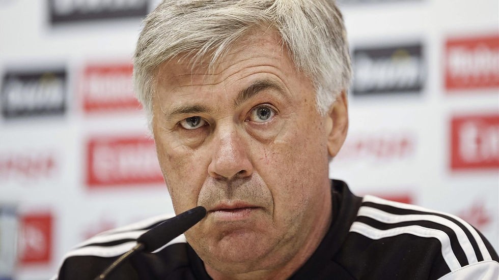 Carlo Ancelotti: "El equipo está tranquilo y con confianza"