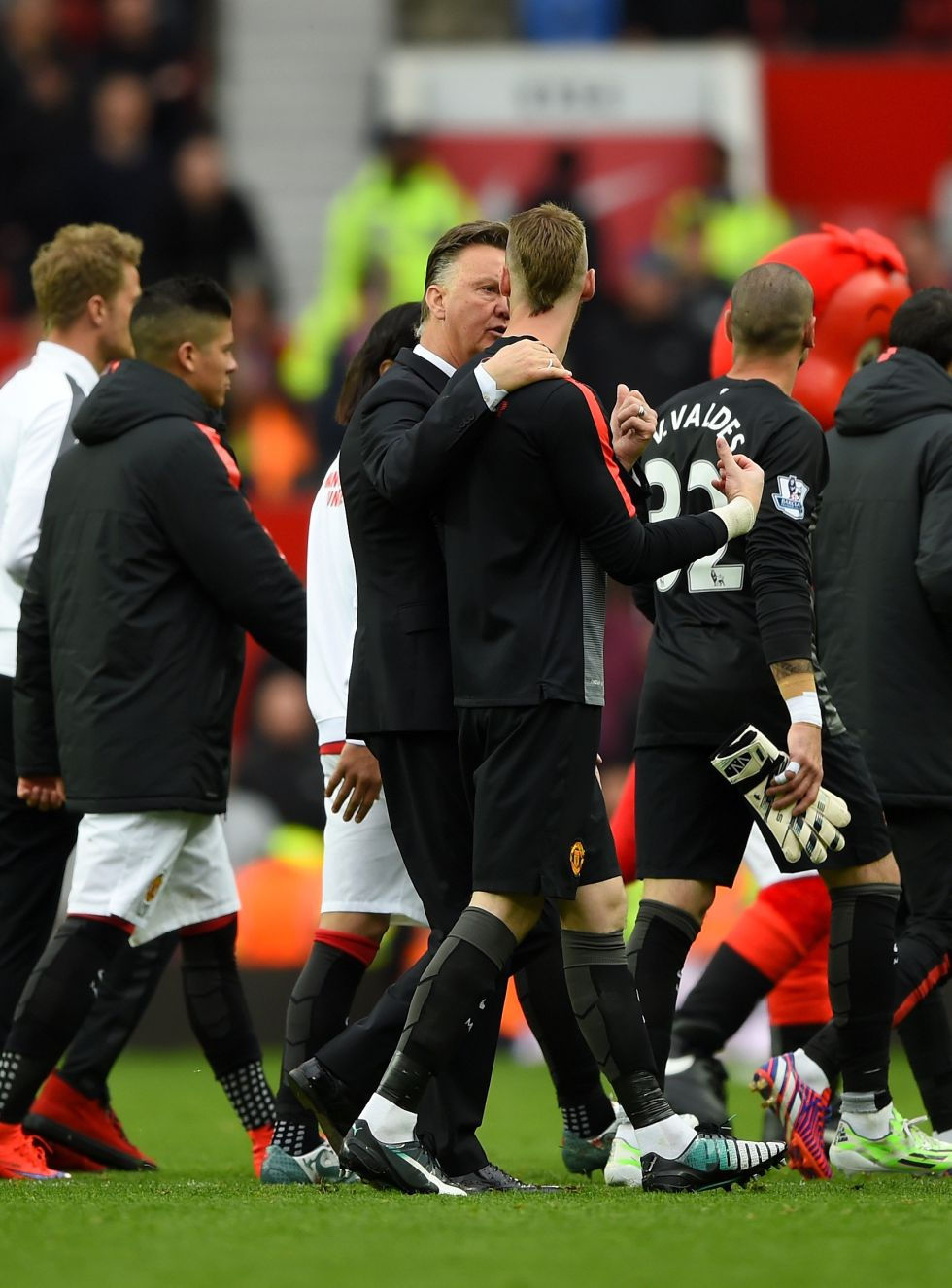 Van Gaal: "Creo que De Gea se quedará con nosotros" (FOTO: Agencias)