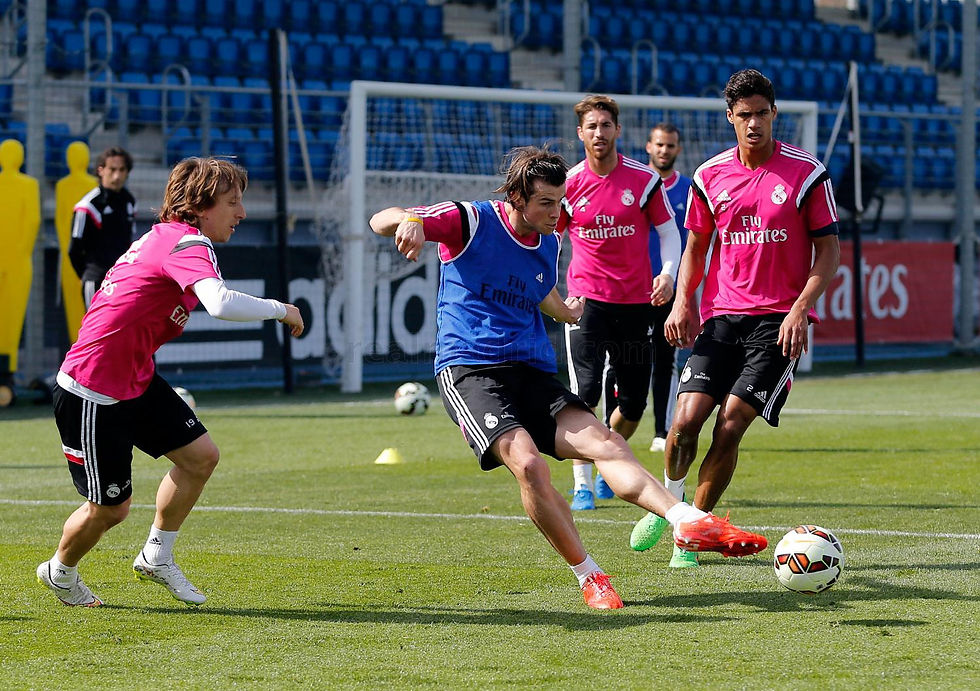 Carvajal y Benzema no estuvieron en la sesión matutina