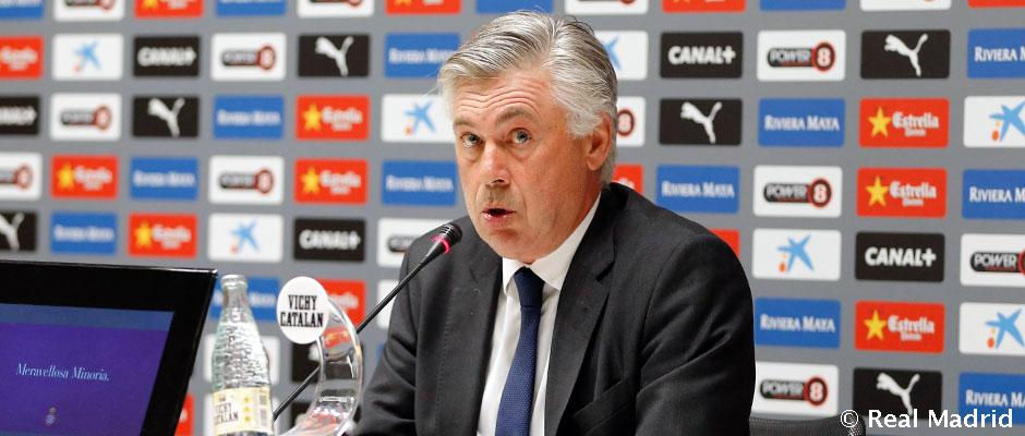 Ancelotti: "Hay que tener la cabeza alta"