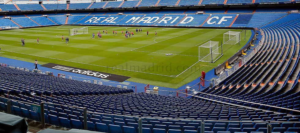Primera sesión de la semana en el Bernabéu (FOTO: realmadrid)