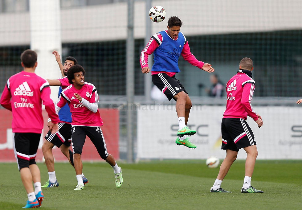 Varane volvió con el grupo
