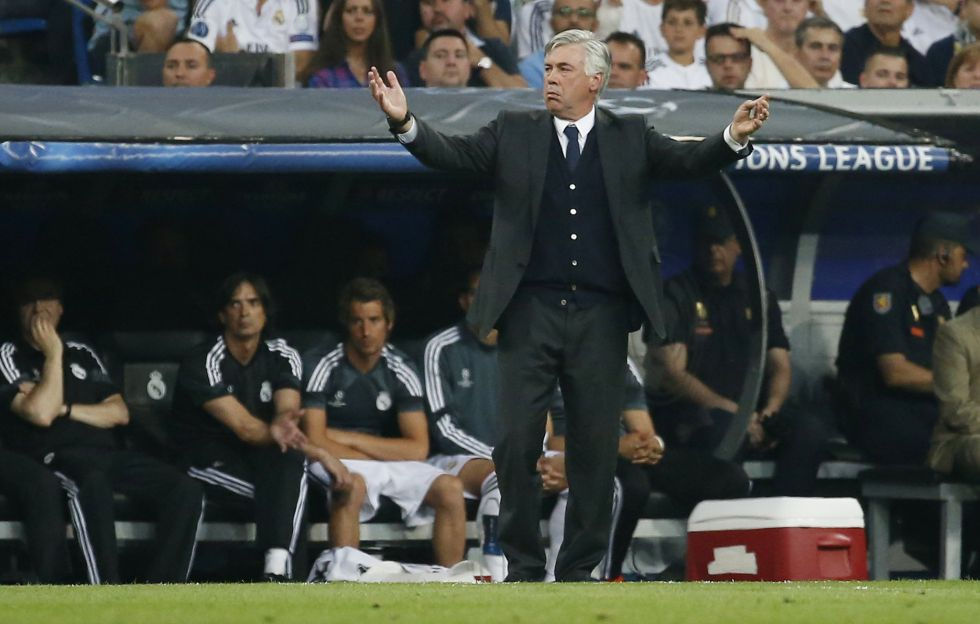 Carlo Ancelotti: "Hemos dado todo, estamos tristes" (FOTO: Reuters)