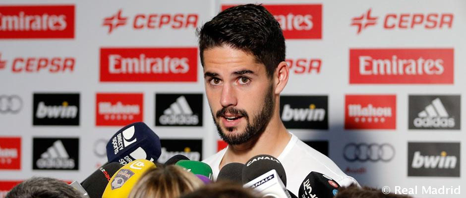 Isco Alarcón: "Hemos tenido mala suerte pero el Madrid tiene que luchar hasta el final" (FOTO: real madrid)