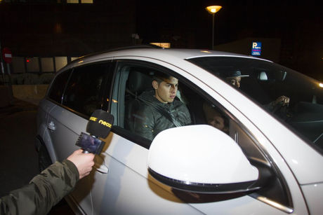 FOTONOTICIA: James se operará mañana