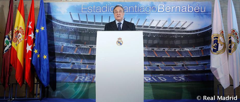Florentino Pérez: "Pase lo que pase, Ancelotti va a seguir siendo nuestro entrenador"