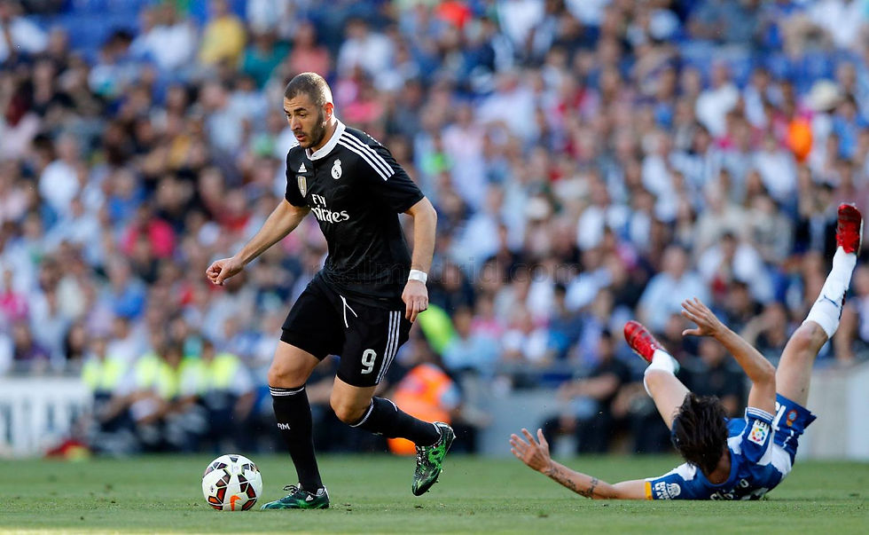 Benzema podría perderse el último partido liguero (FOTO: realmadrid)