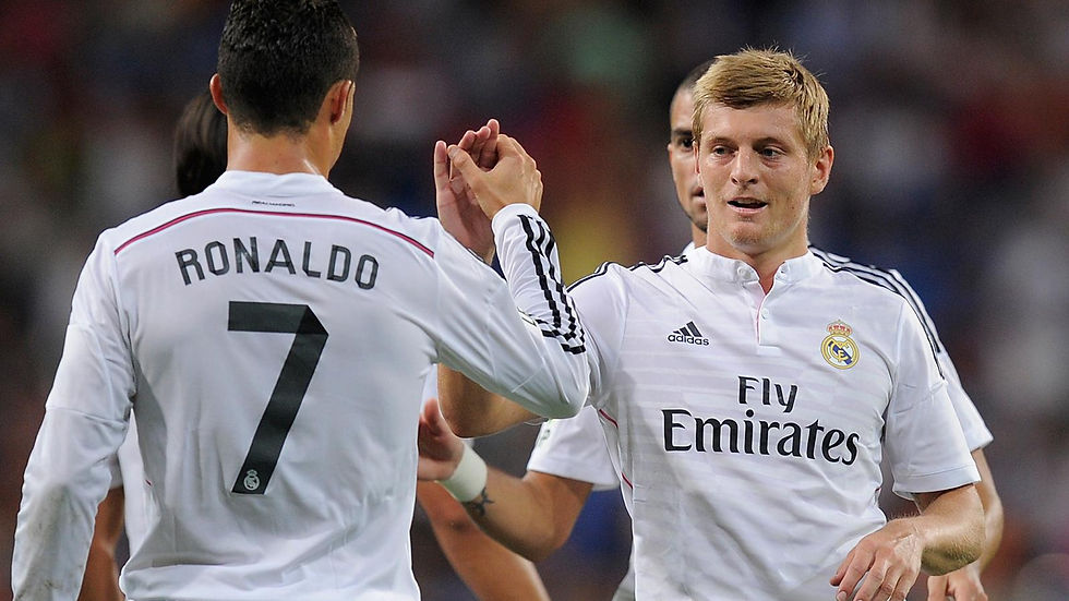 Kroos y Cristiano en el equipo ideal de la Champions (FOTO: Agencias)