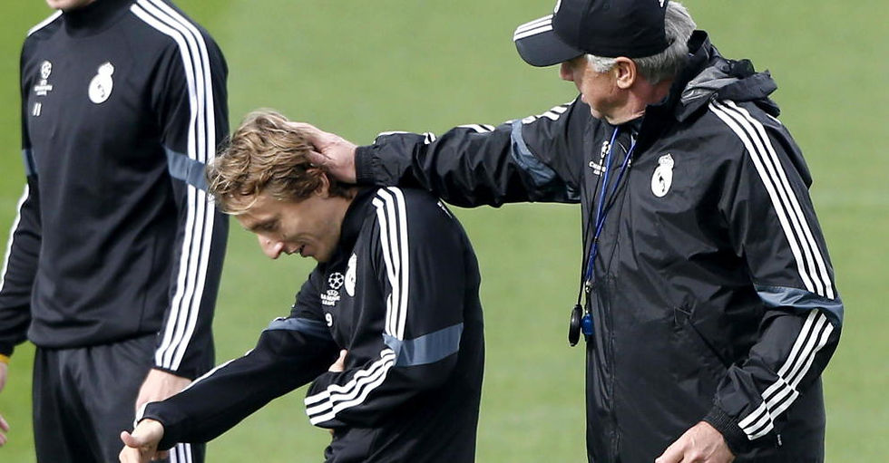 Modric: "Con Ancelotti he jugado mi mejor fútbol" (FOTO: Agencias)