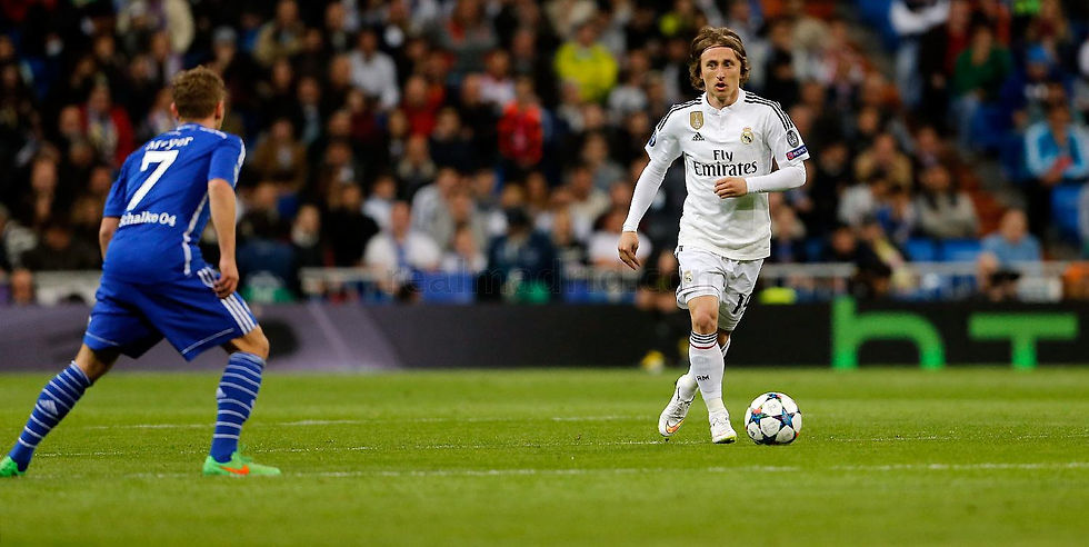 La mejor noticia fue Luka Modric