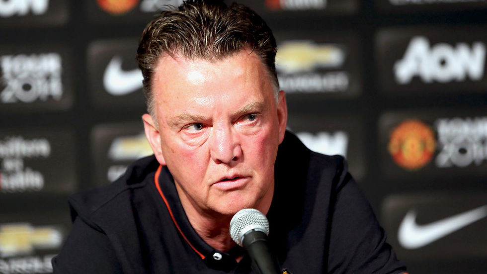 Van Gaal: "Creo que De Gea se quedará con nosotros" (FOTO: Agencias)